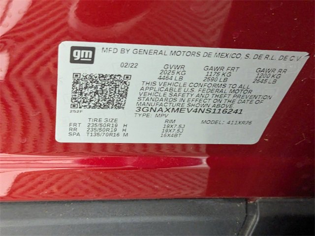 Used 2022 Chevrolet Equinox RS image 35