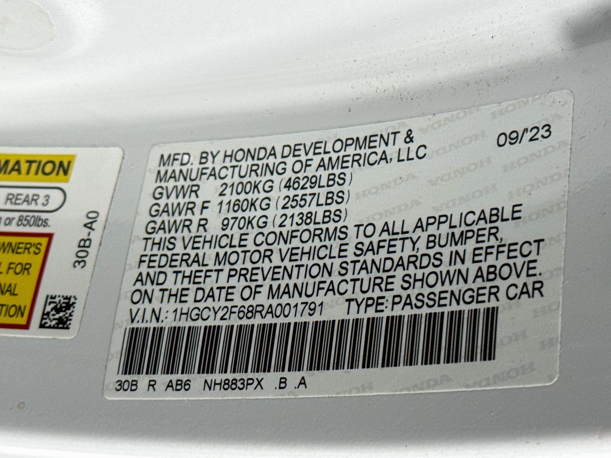 Used 2024 Honda Accord EX-L image 31