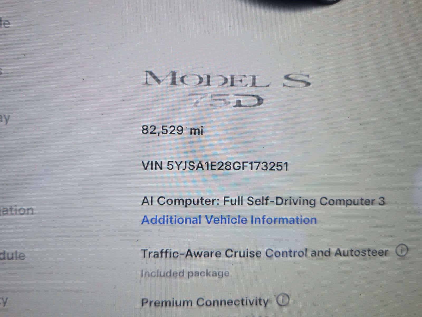 Used 2016 Tesla Model S 75D AWD/4WD image 25