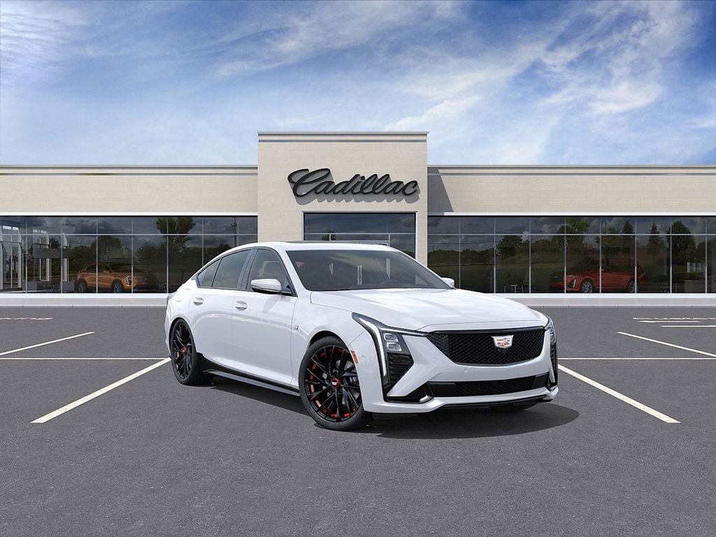 New 2026 Cadillac CT5 Sport w/ LPO, Red Accent Package image 1
