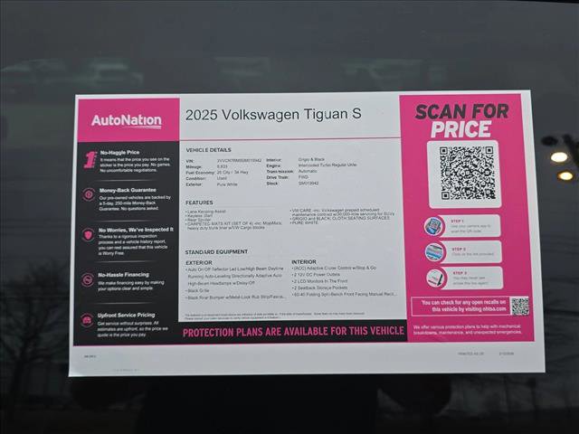 Used 2025 Volkswagen Tiguan S image 28
