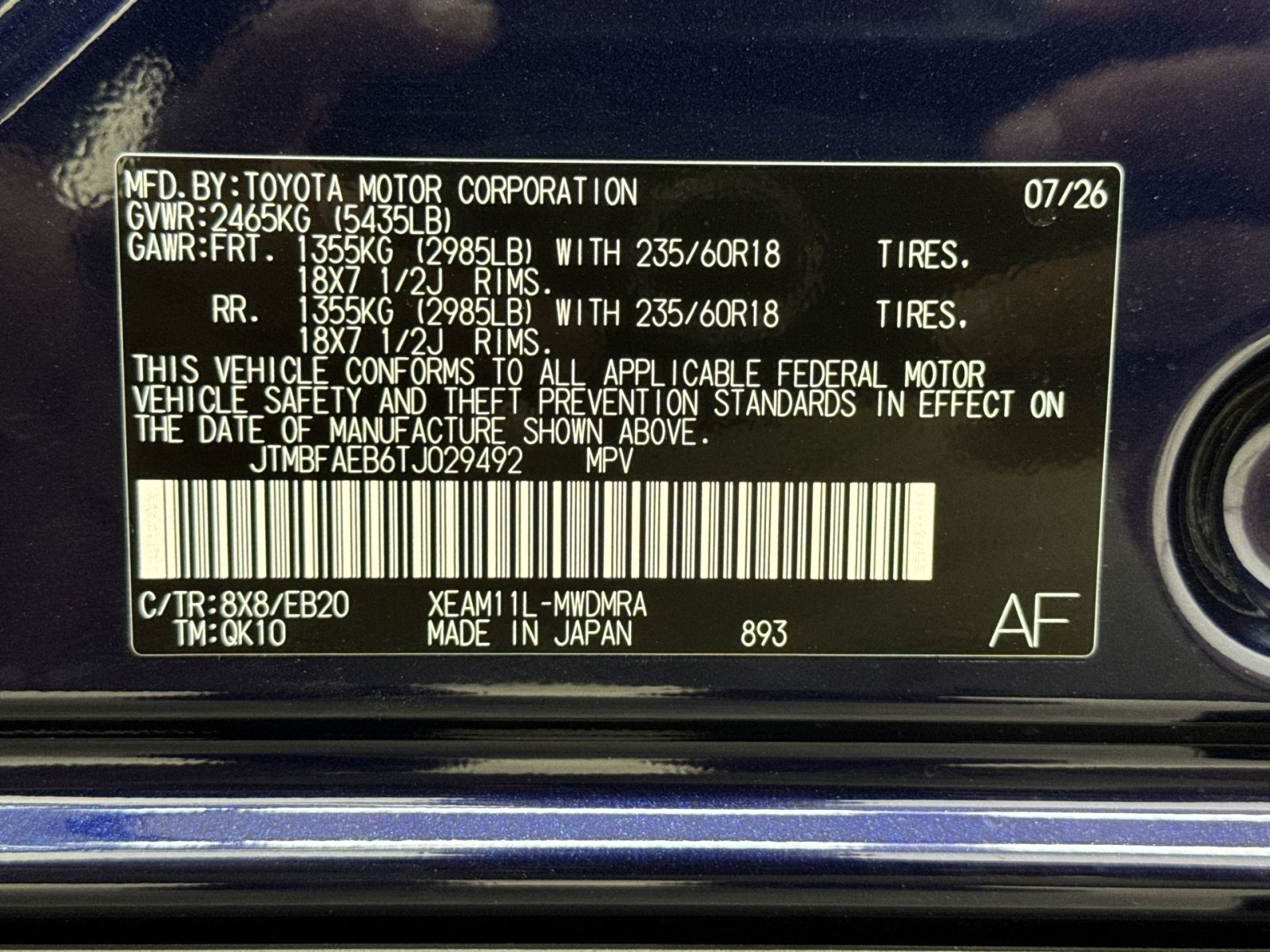 New 2026 Toyota bZ FWD image 36