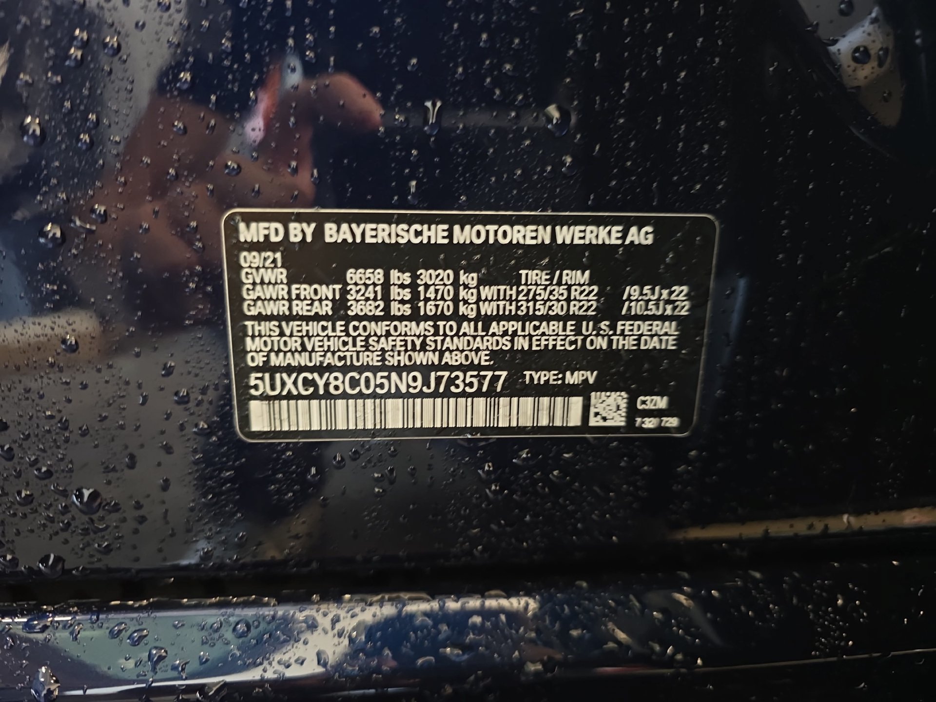 Used 2022 BMW X6 M50i w/ Executive Package AWD/4WD image 34
