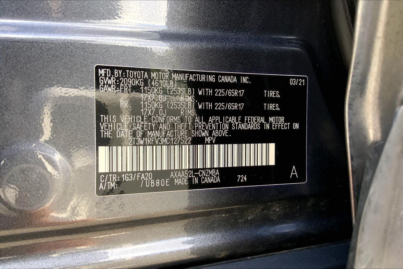 Used 2021 Toyota RAV4 XLE FWD image 36