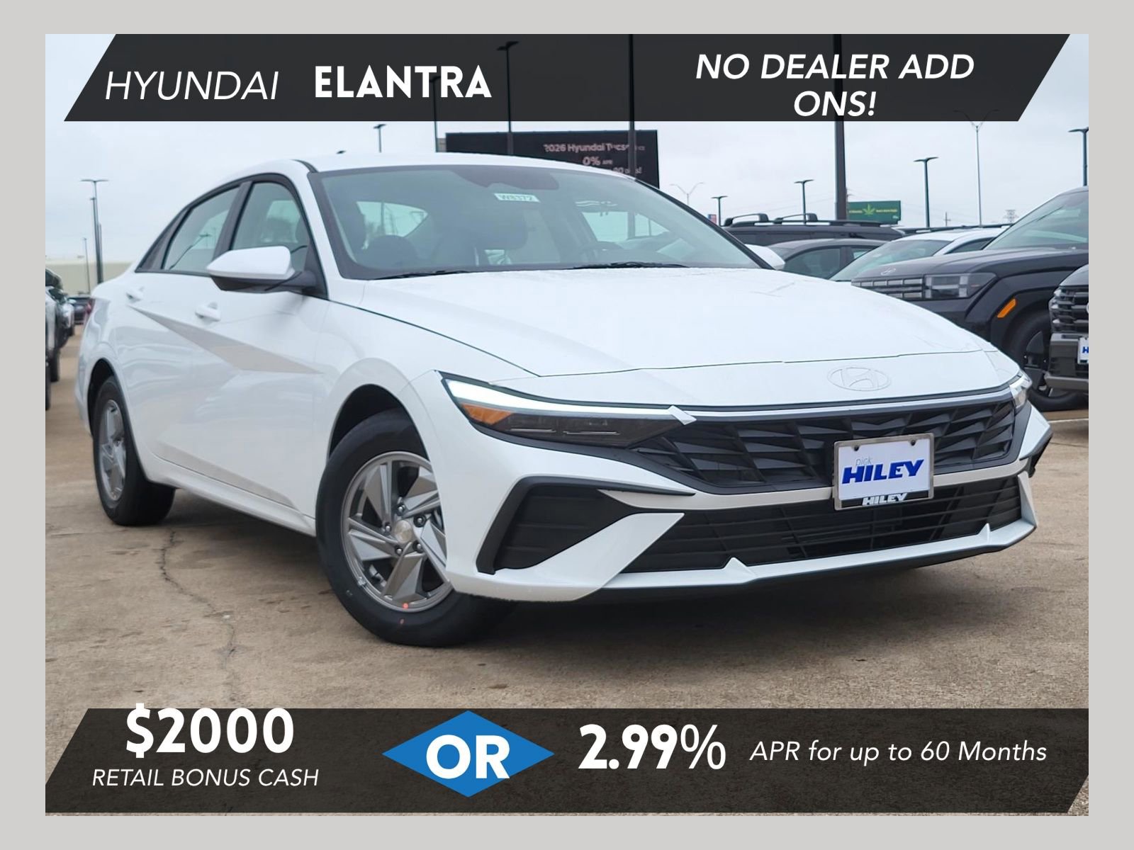 New 2026 Hyundai Elantra SE FWD 360° Tour