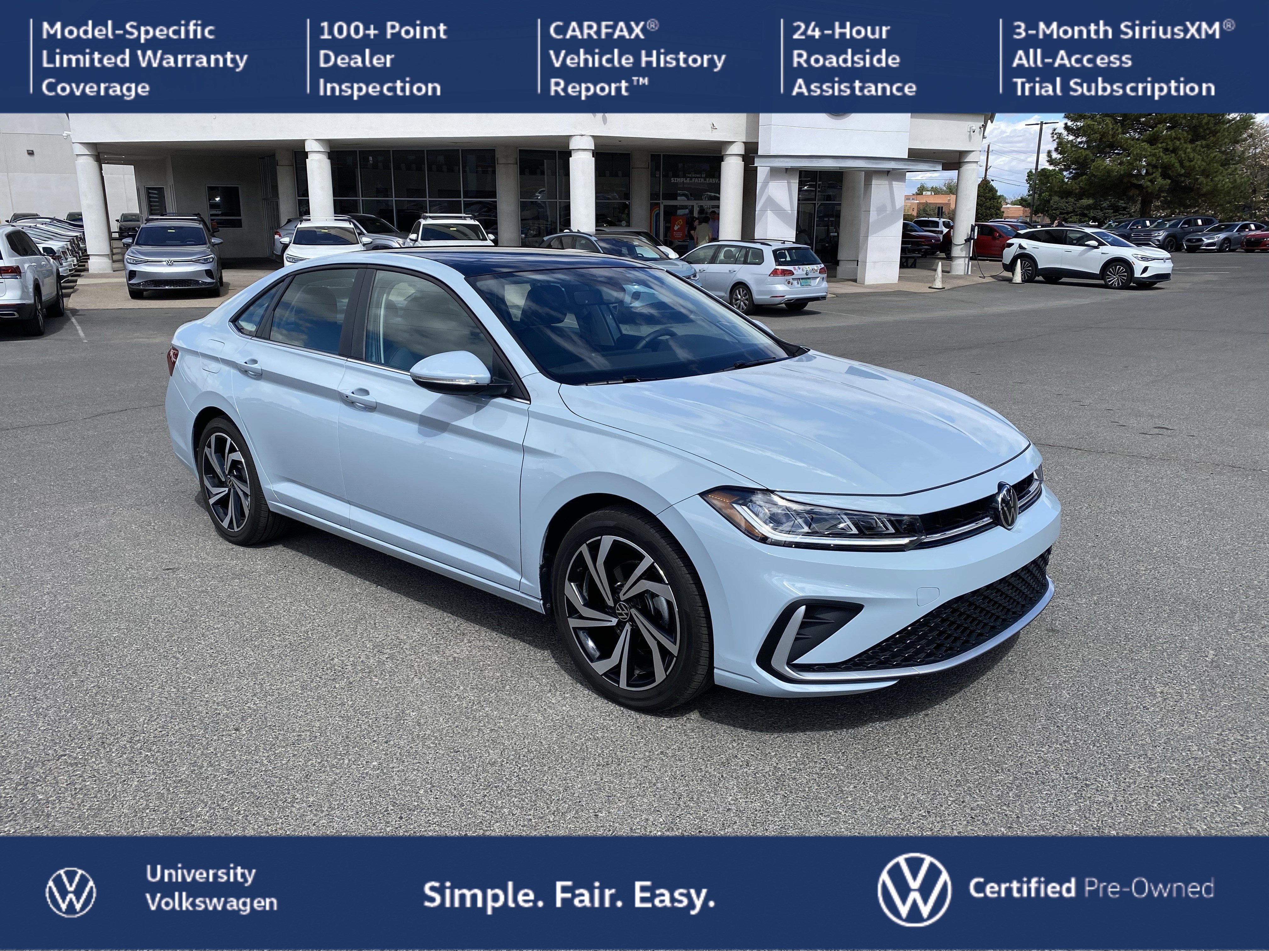 Certified 2025 Volkswagen Jetta SEL image 1