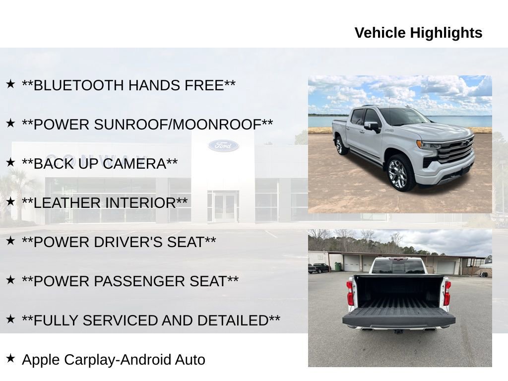 Used 2022 Chevrolet Silverado 1500 High Country w/ High Country Premium Package image 6