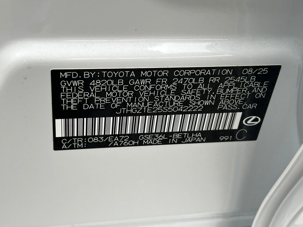 New 2025 Lexus IS 350 F Sport image 26