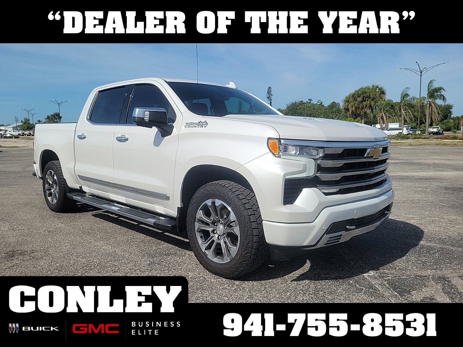 Used 2024 Chevrolet Silverado 1500 High Country w/ Technology Package AWD/4WD image 1