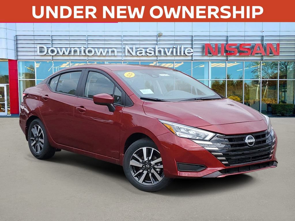 New 2025 Nissan Versa SV w/ Trunk Package FWD image 1
