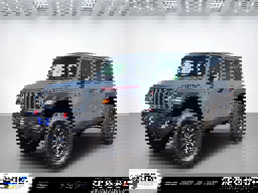 New 2025 Jeep Wrangler Unlimited Rubicon w/ XTREMEE 35" Tire Package image 1