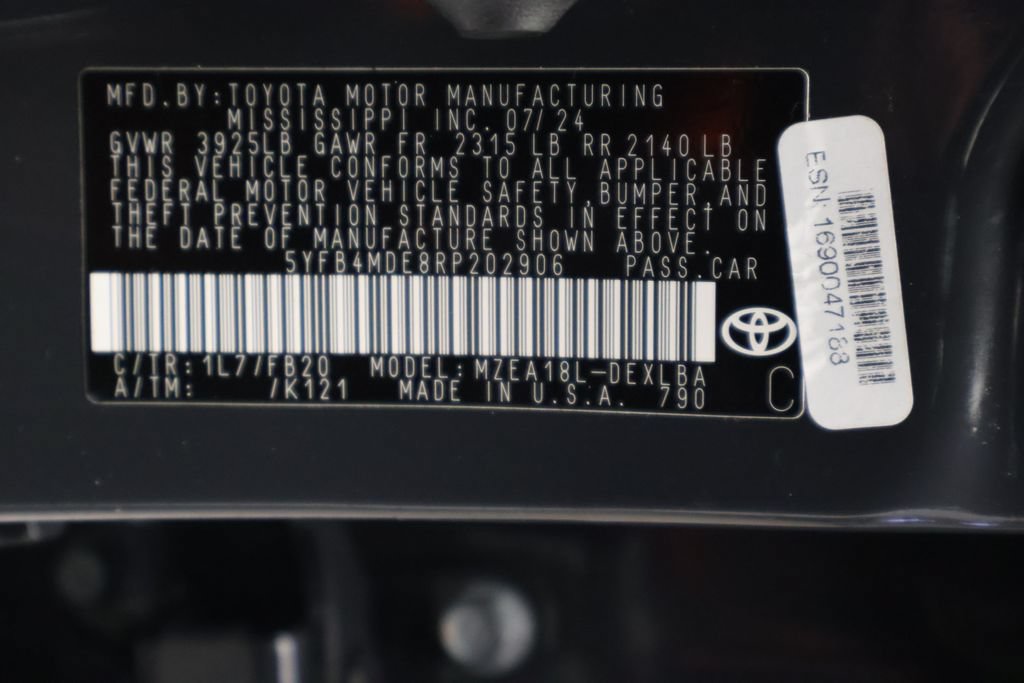 Certified 2024 Toyota Corolla LE FWD image 17