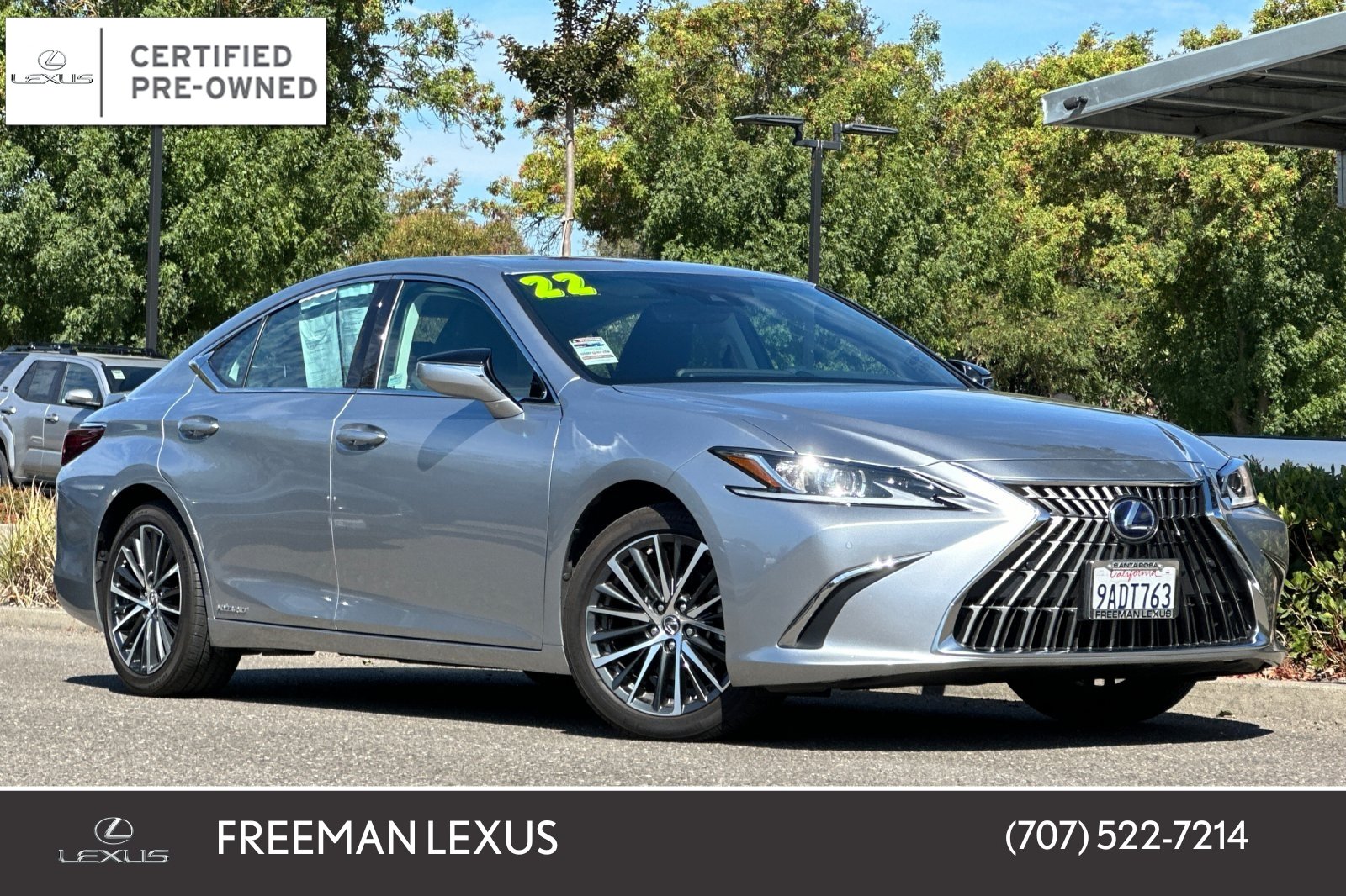 Certified 2022 Lexus ES 300h w/ Premium Package