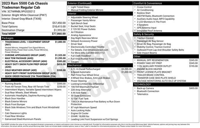New 2023 RAM 5500 Tradesman image 4