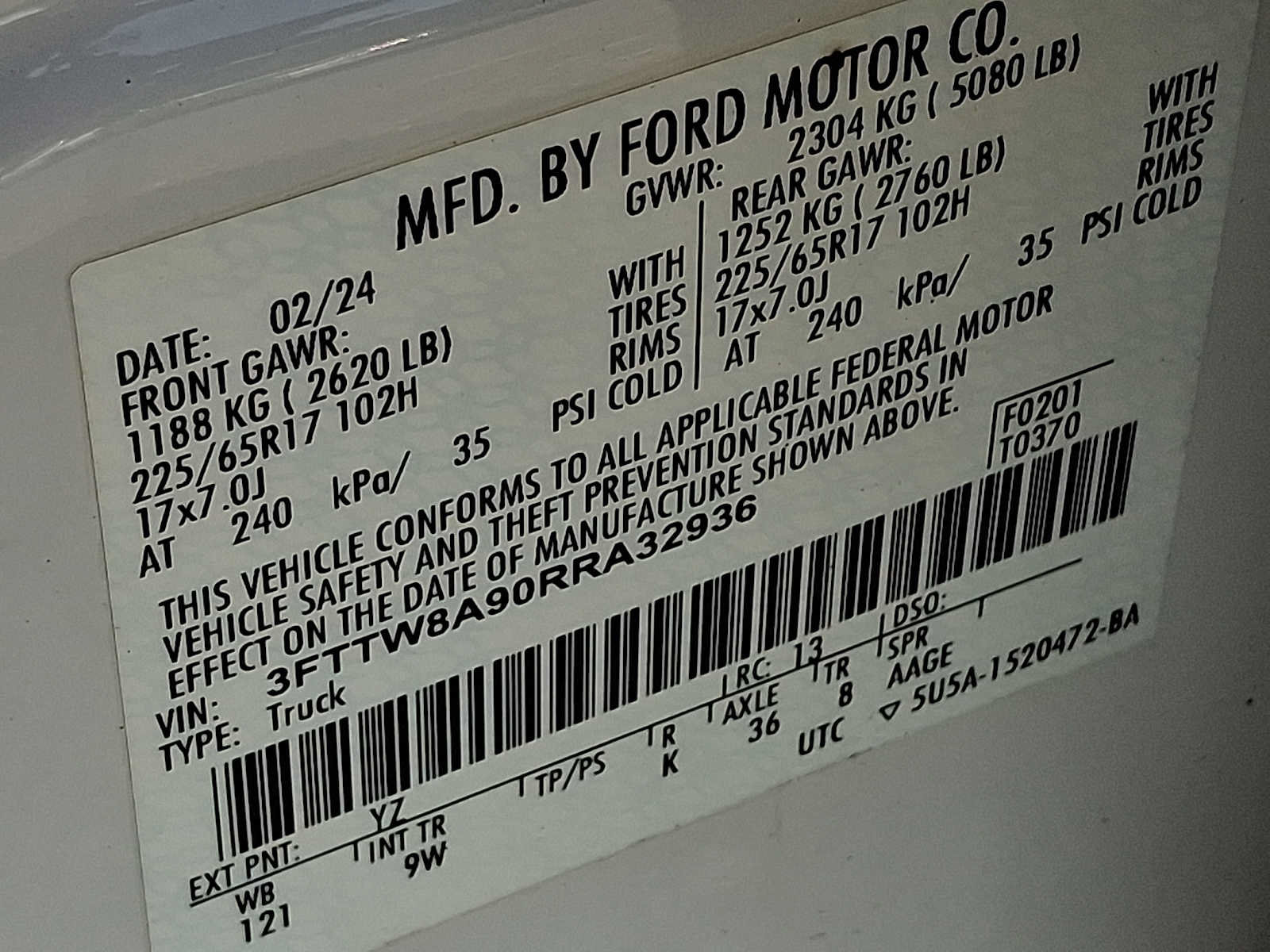 Used 2024 Ford Maverick XL FWD image 26