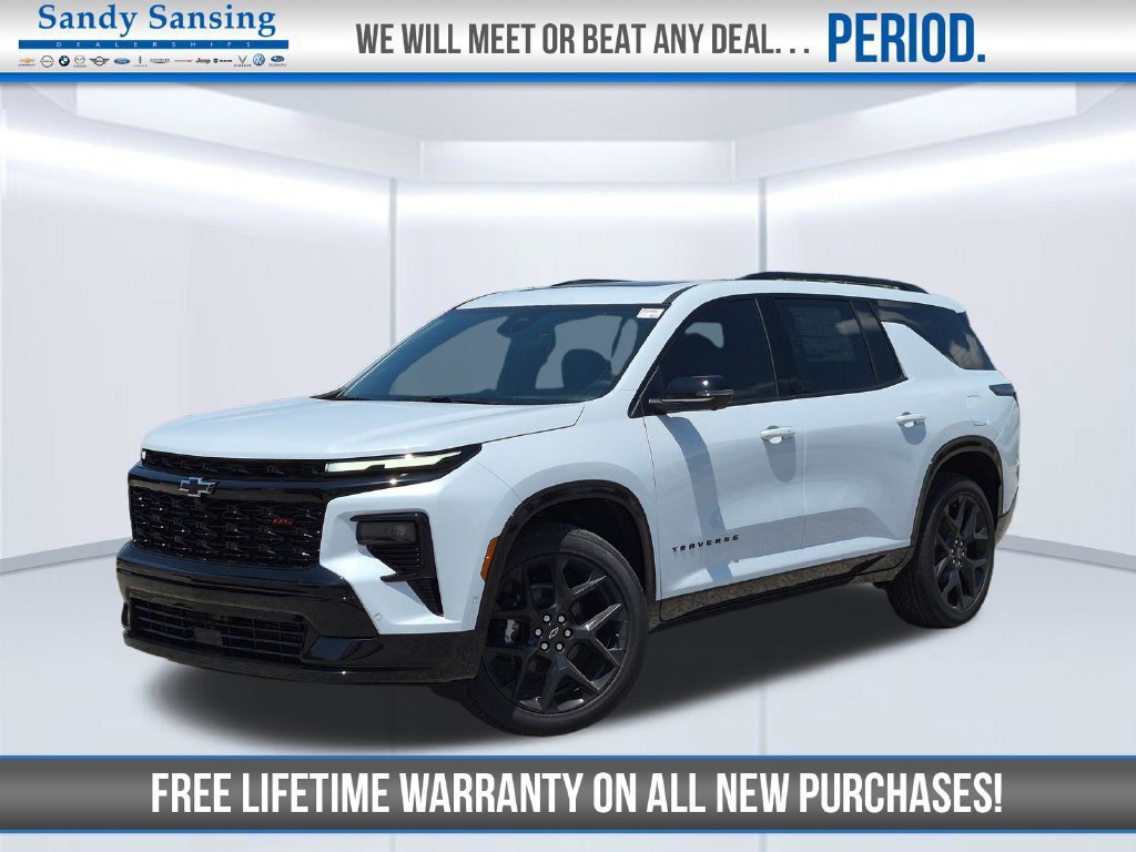 New 2026 Chevrolet Traverse RS w/ LPO, Floor Liner Package FWD image 1