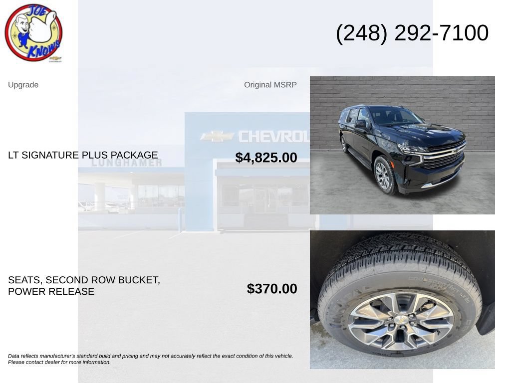 Used 2024 Chevrolet Suburban LT w/ LT Signature Plus Package AWD/4WD image 5
