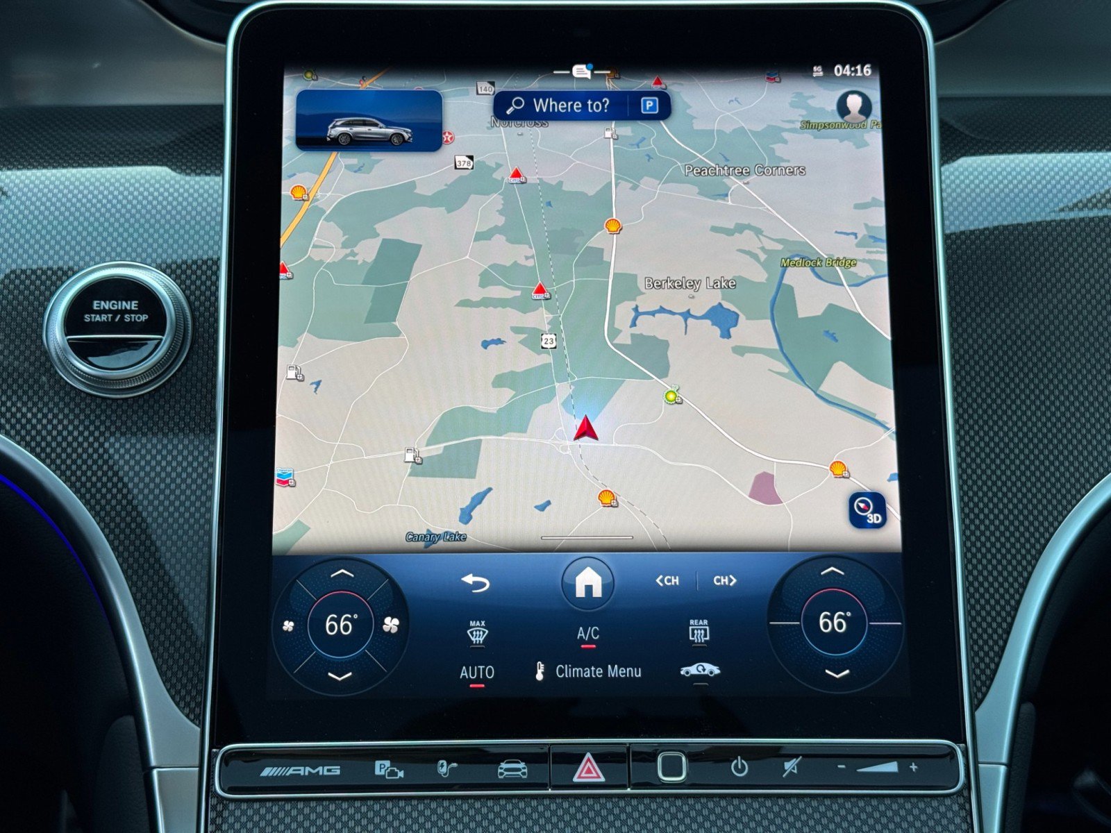 Used 2025 Mercedes-Benz GLC 63 AMG S w/ Driver Assistance Package image 29