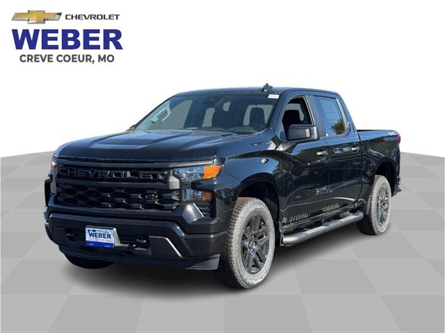 New 2026 Chevrolet Silverado 1500 Custom w/ Turbomax Blackout Package