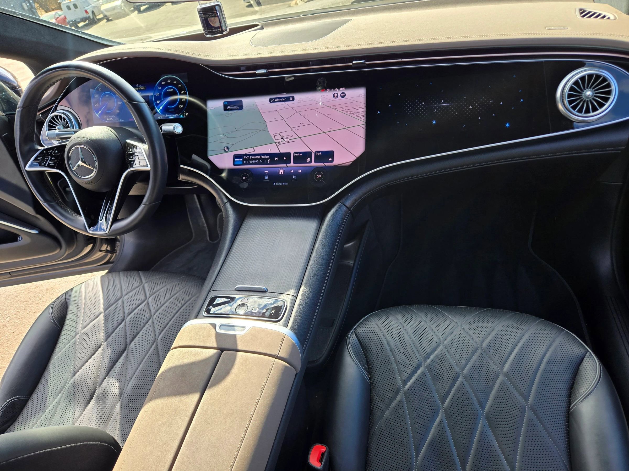 Used 2023 Mercedes-Benz EQS 580 4MATIC Sedan w/ Exclusive Trim Package image 67