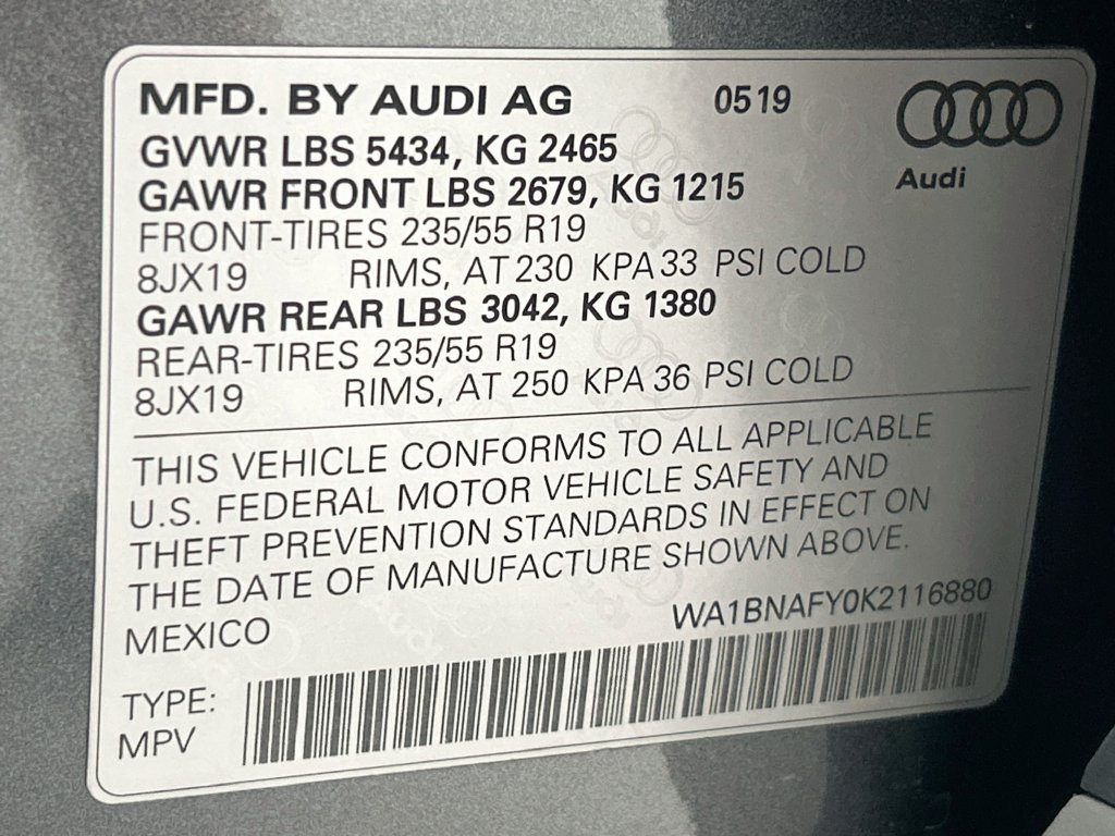 Used 2019 Audi Q5 Premium Plus AWD/4WD image 34