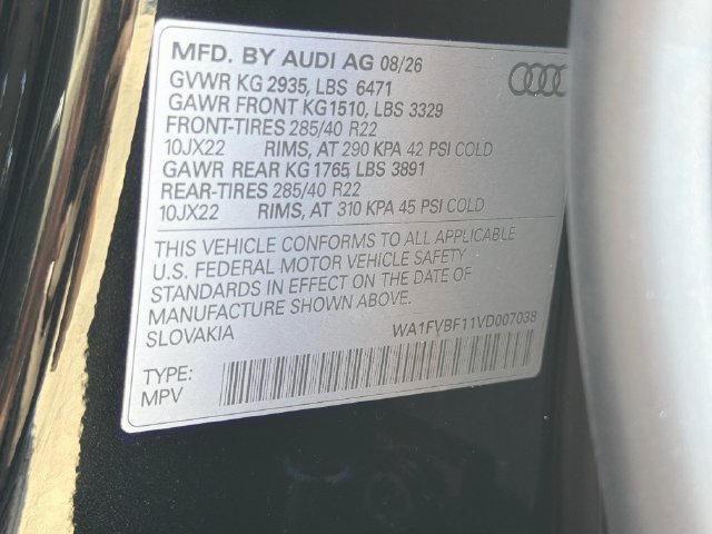 New 2027 Audi Q8 Prestige AWD/4WD image 43