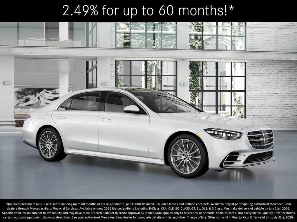 New 2026 Mercedes-Benz S 580 4MATIC Sedan image 12