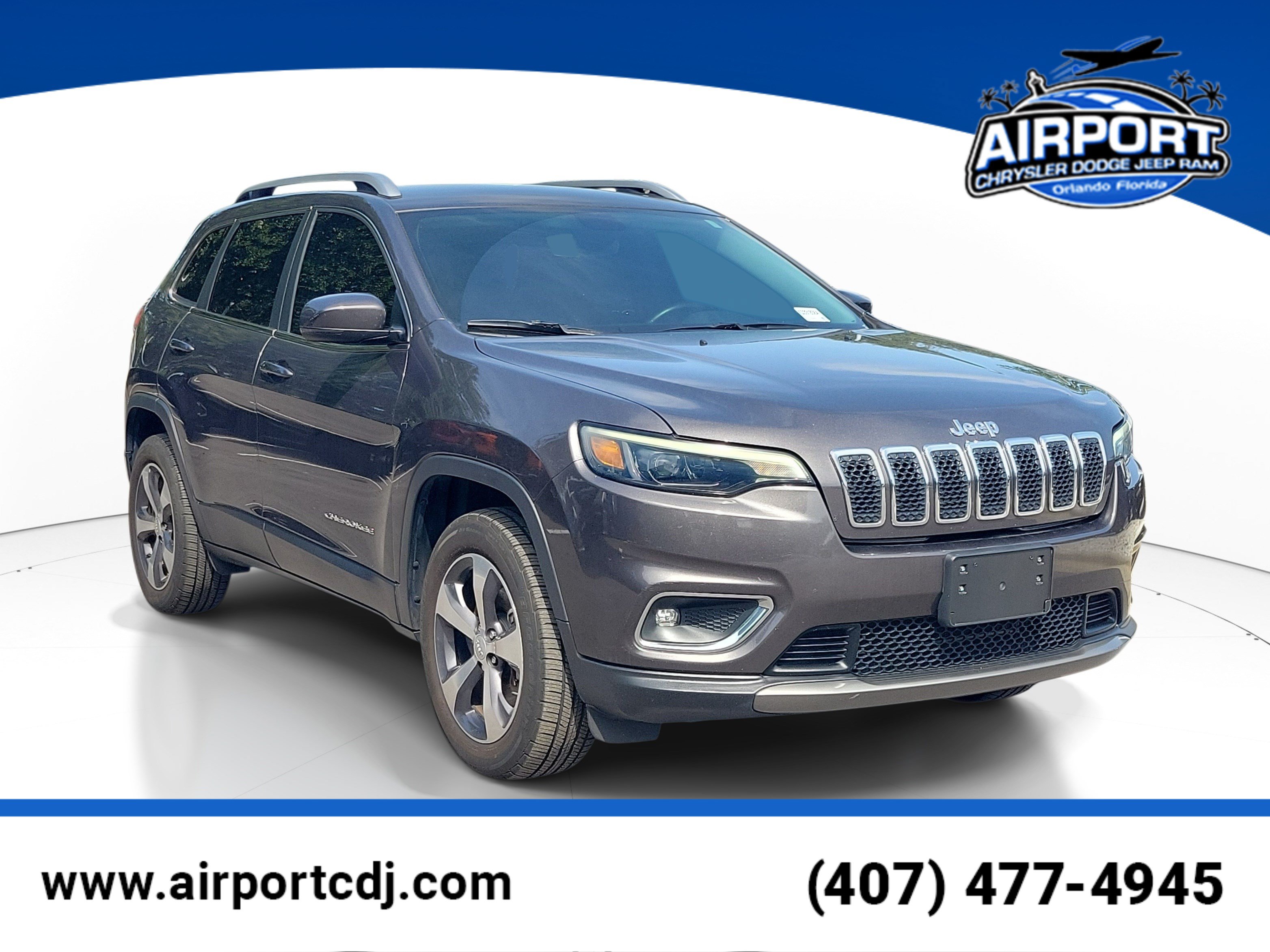Used 2019 Jeep Cherokee Limited w/ Trailer Tow Group AWD/4WD image 1
