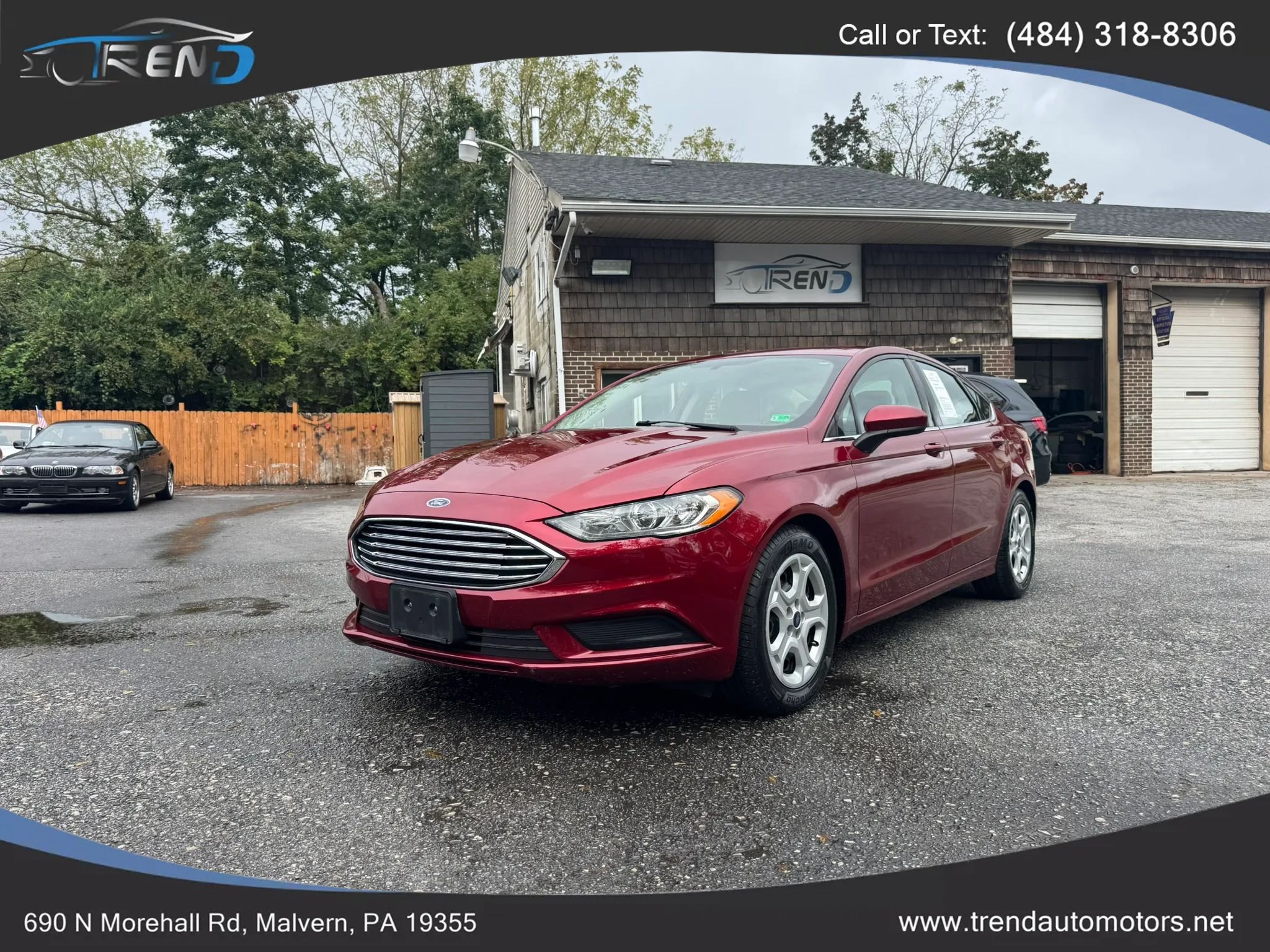 Used 2018 Ford Fusion SE FWD image 1