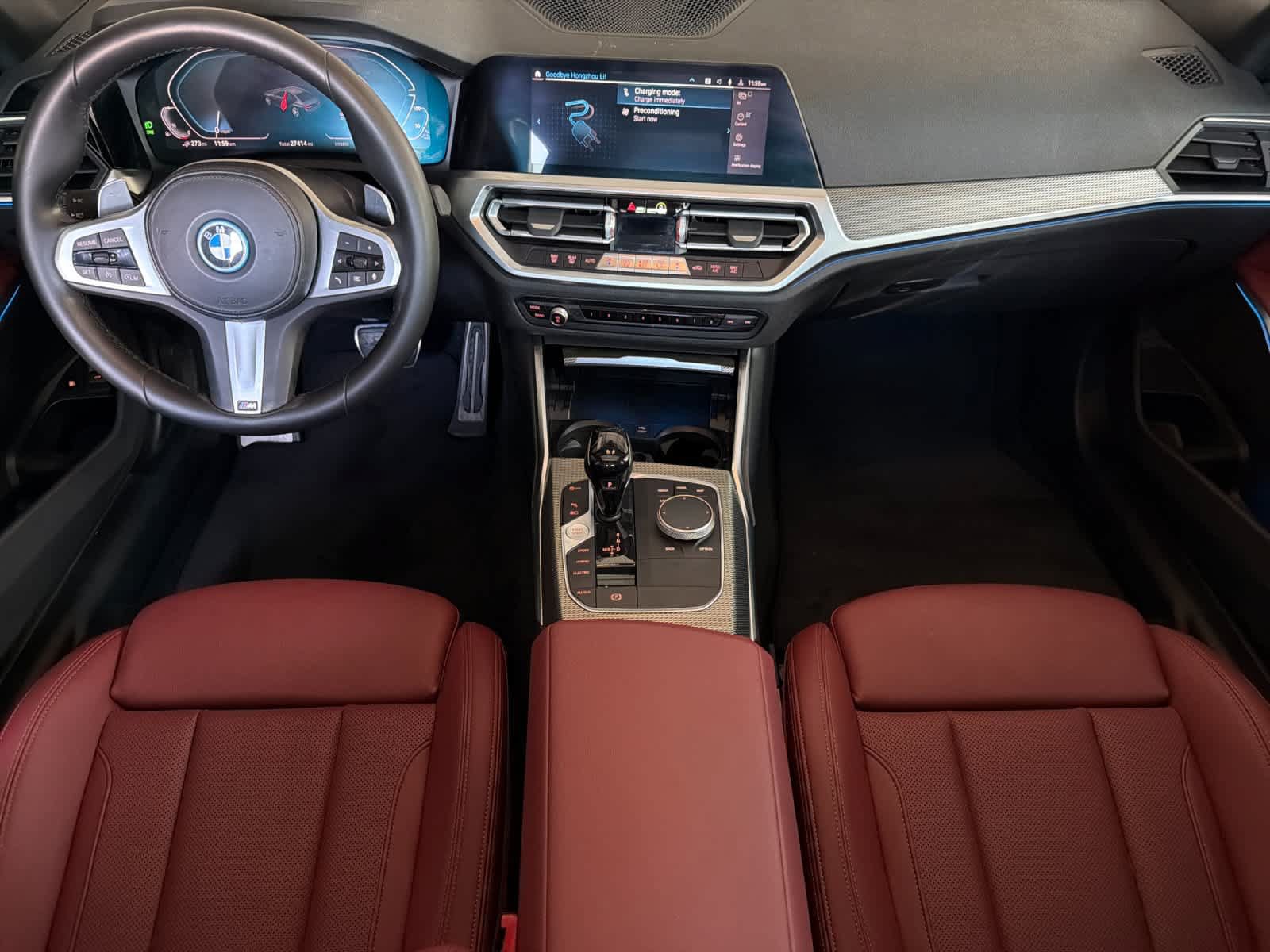 Used 2022 BMW 330e w/ M Sport Package RWD image 3