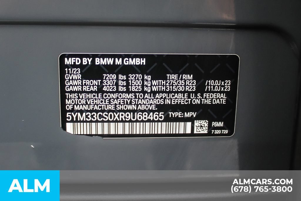 Used 2024 BMW XM Label Red AWD/4WD image 42