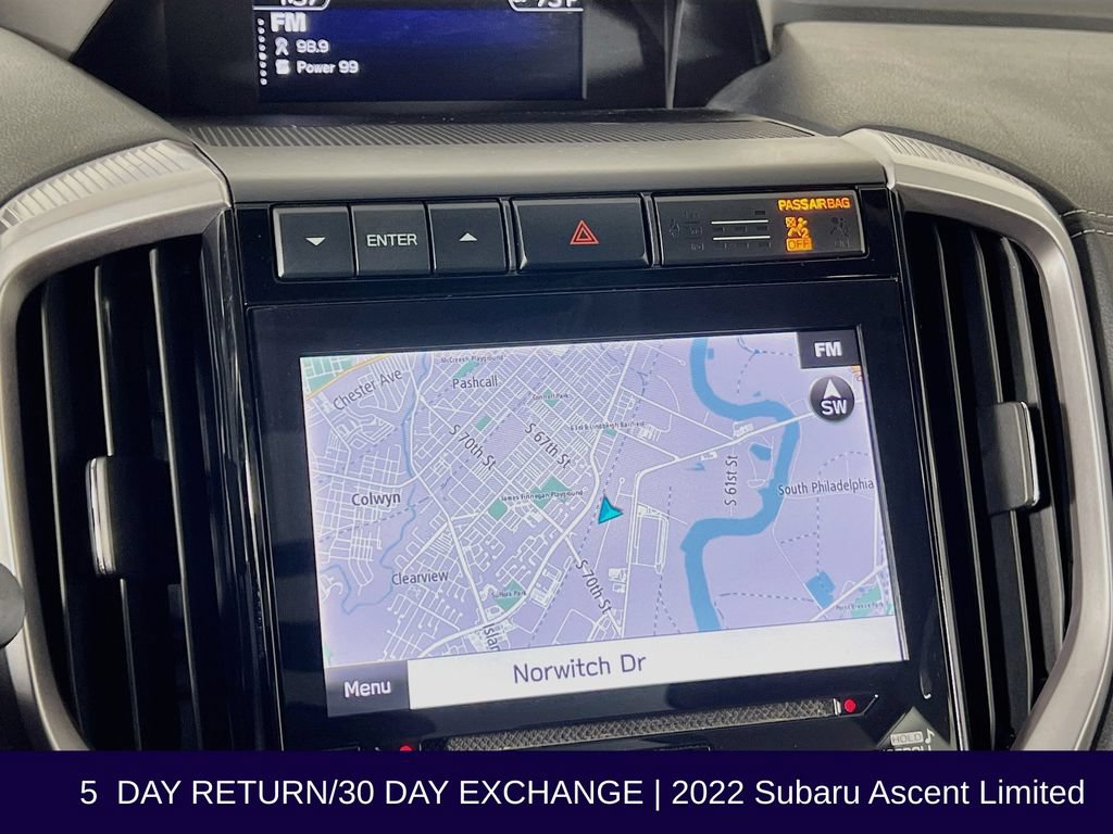 Used 2022 Subaru Ascent Limited w/ Technology Package AWD/4WD image 19