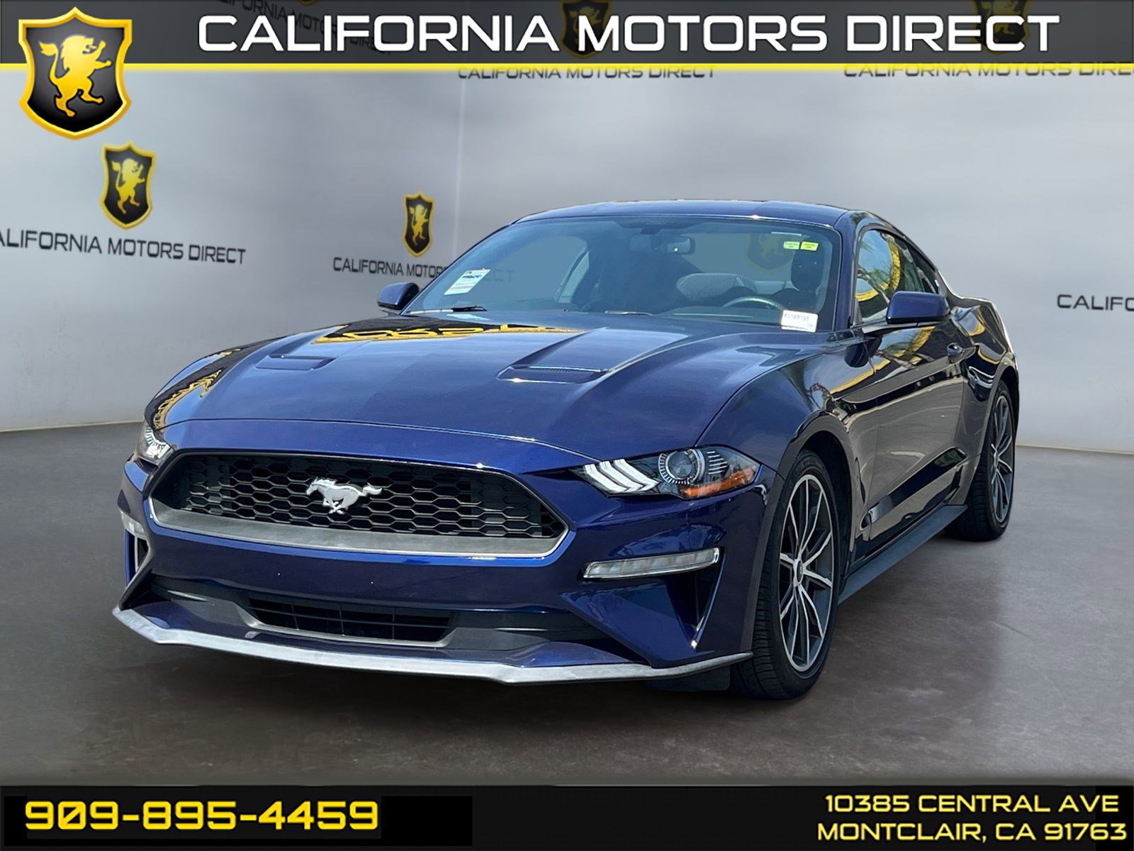 Used 2019 Ford Mustang Coupe w/ Wheel & Stripe Package RWD image 1