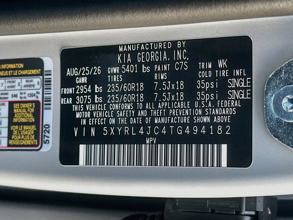 New 2026 Kia Sorento S FWD image 31