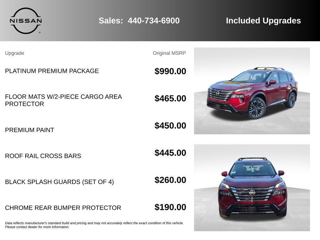 New 2026 Nissan Rogue Platinum w/ Platinum Premium Package AWD/4WD image 7