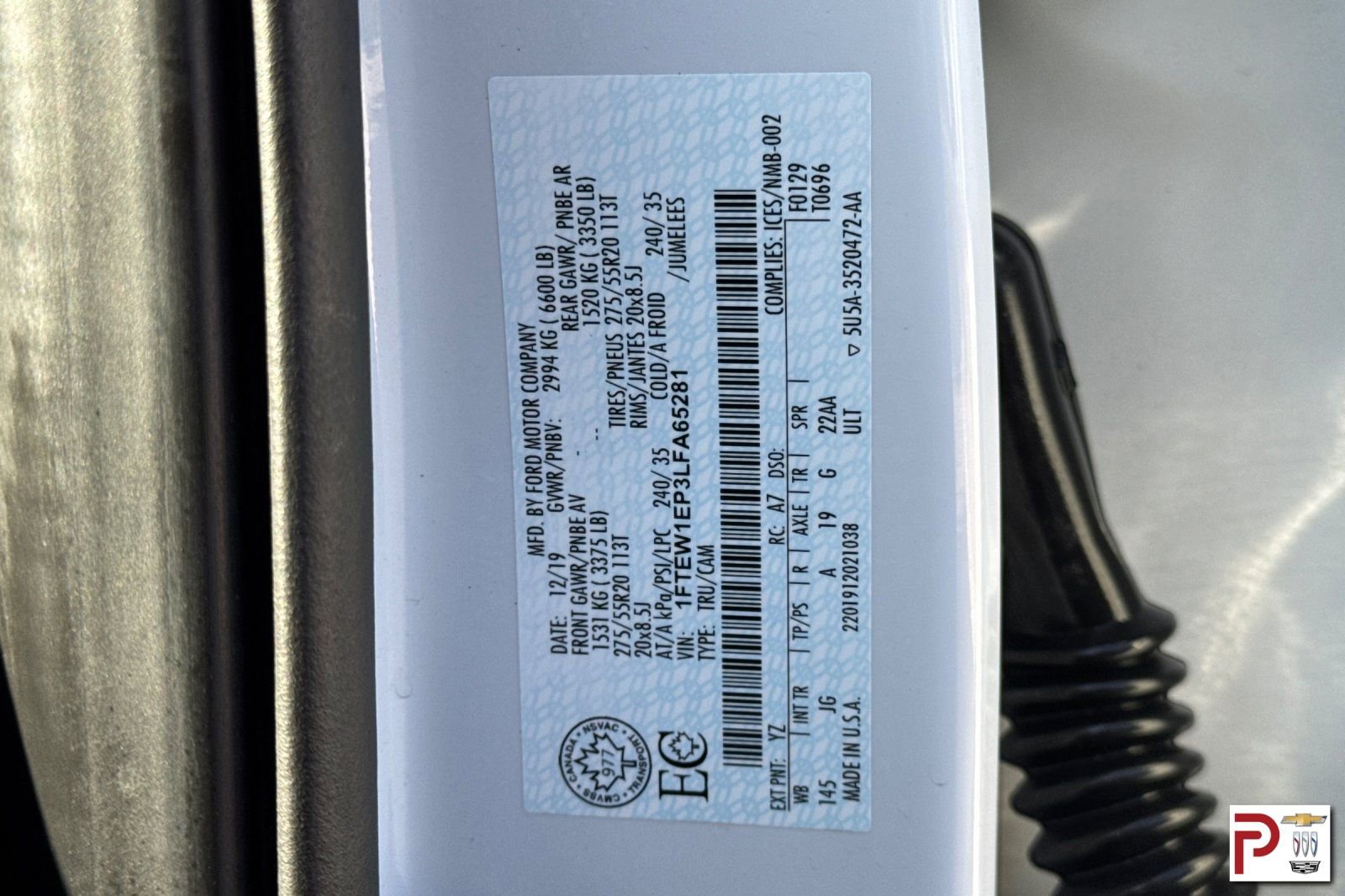 Used 2020 Ford F150 XL w/ Equipment Group 101A Mid AWD/4WD image 33