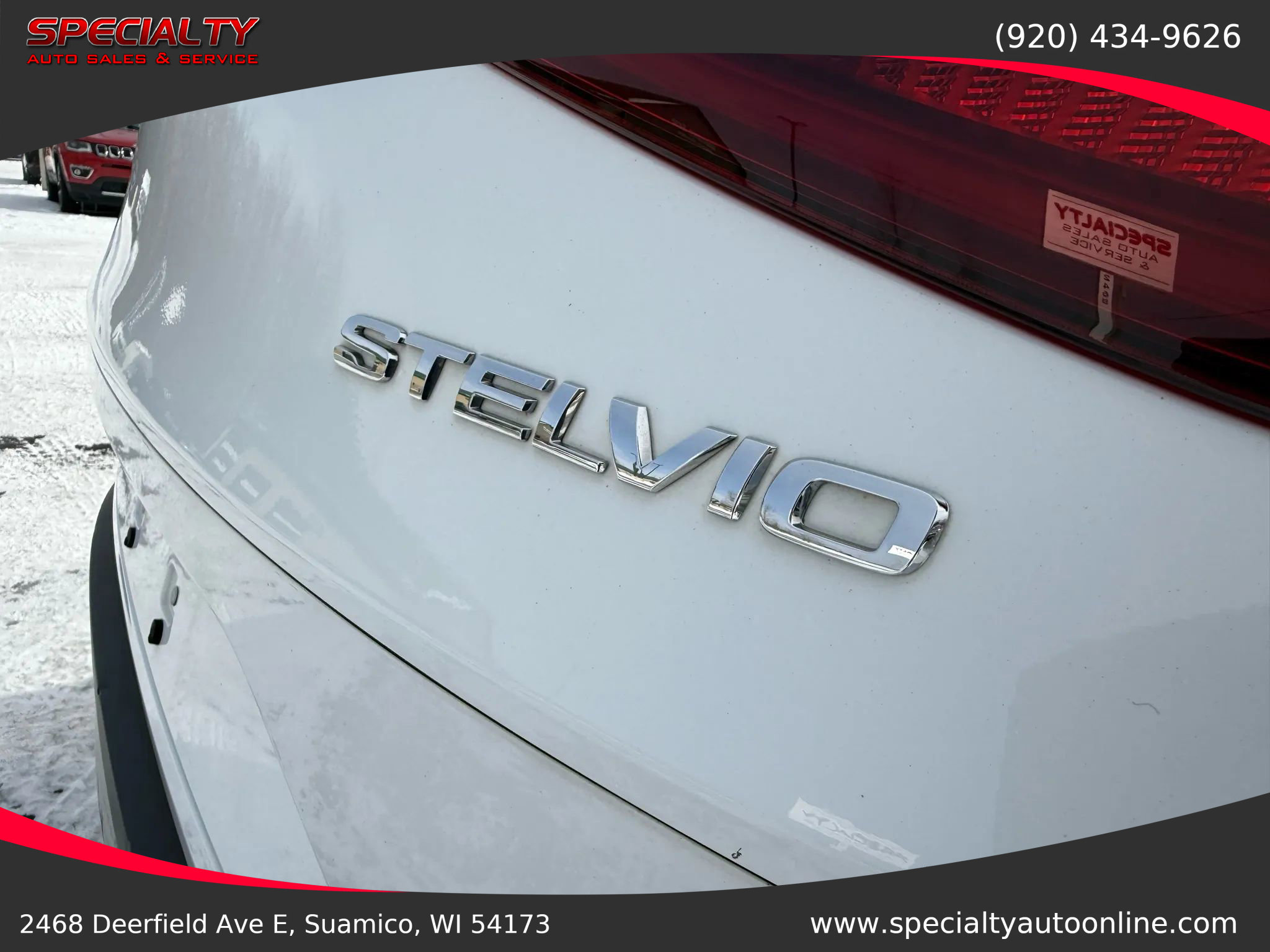 Used 2020 Alfa Romeo Stelvio Sport Utility 4D w/ Cold Weather Package image 11