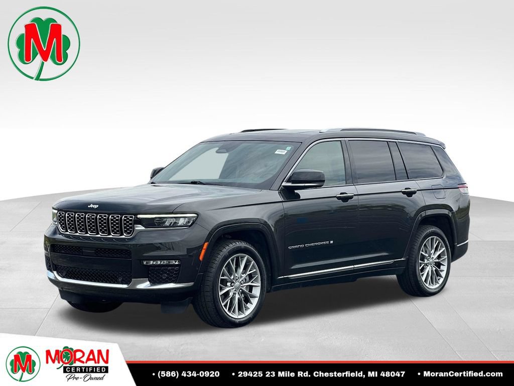 Used 2023 Jeep Grand Cherokee L Summit w/ Rear Seat Video Group I AWD/4WD 360° Tour