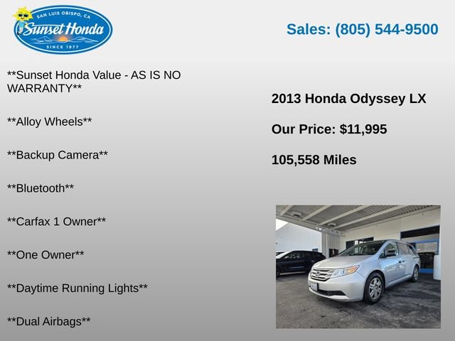 Used 2013 Honda Odyssey LX image 5