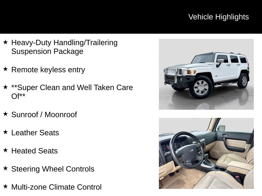 Used 2007 HUMMER H3 Luxury image 5