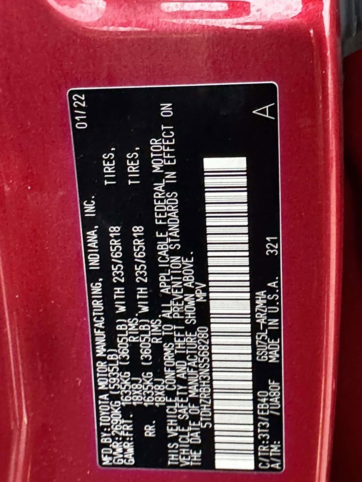 Used 2022 Toyota Highlander XLE image 39