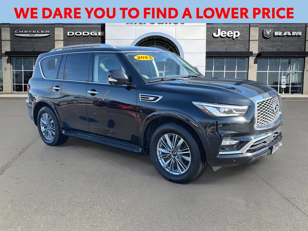 Used 2023 INFINITI QX80 Luxe w/ Cargo Package image 1