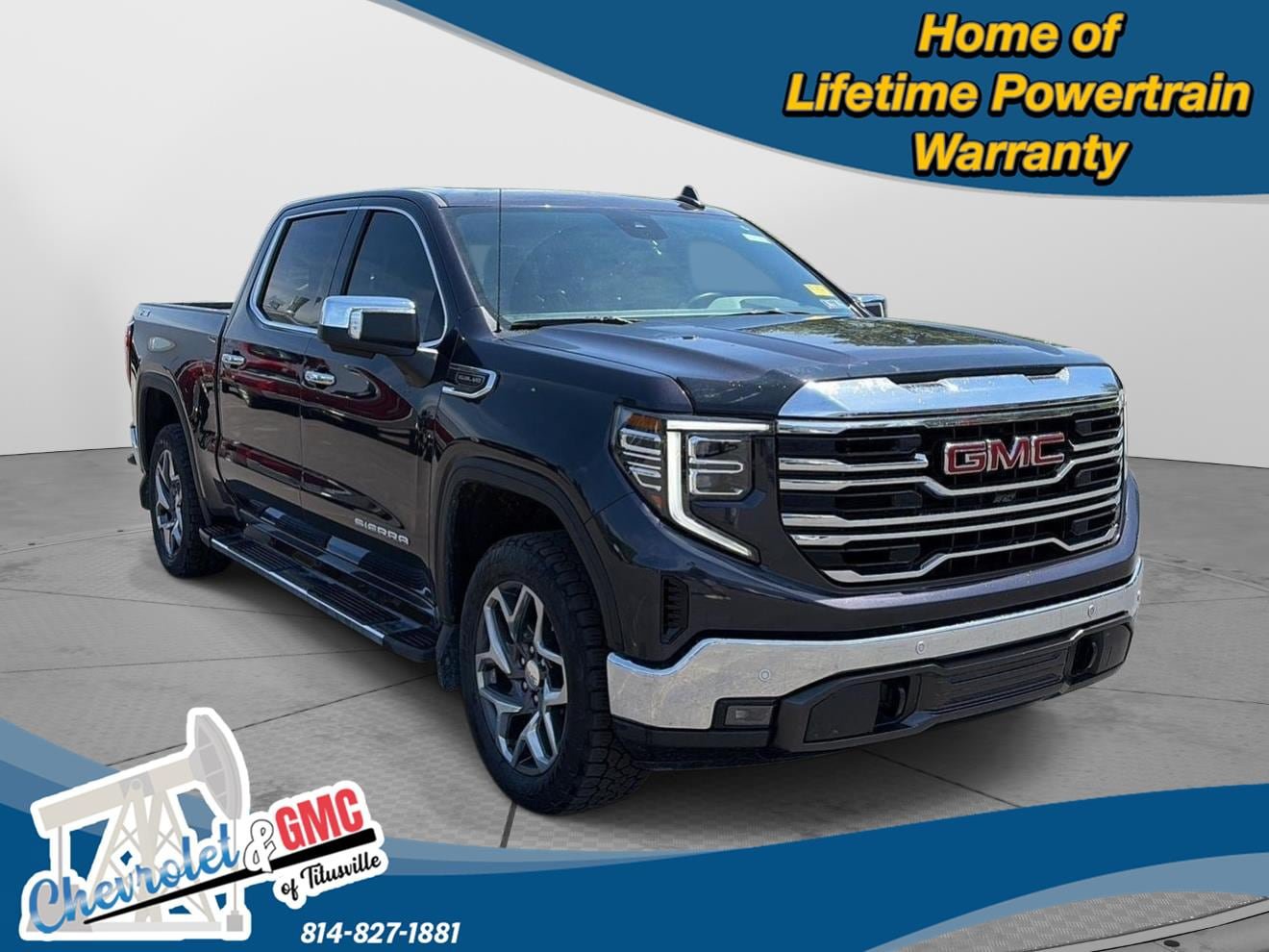 Used 2022 GMC Sierra 1500 SLT w/ SLT Premium Plus Package AWD/4WD image 4