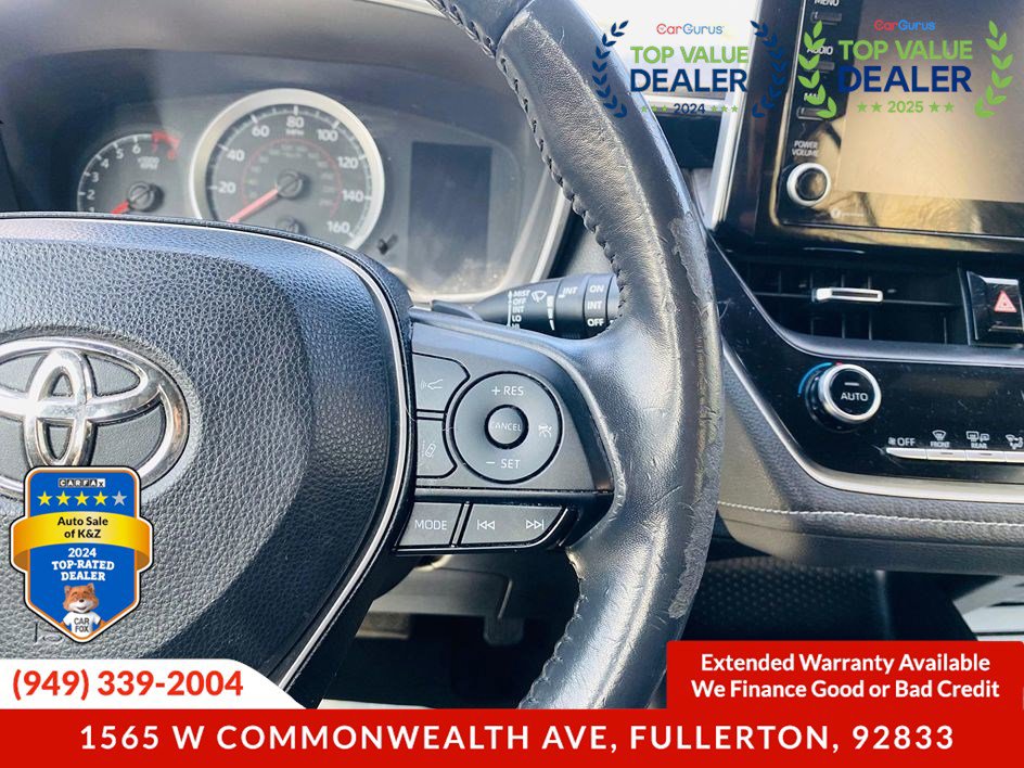 Used 2022 Toyota Corolla SE w/ Carpet Mat Package (TMS) image 30