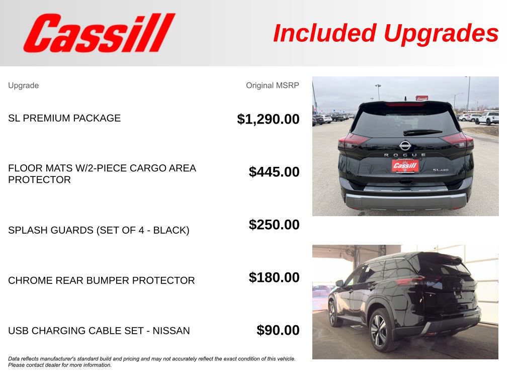 Used 2024 Nissan Rogue SL w/ SL Premium Package image 42