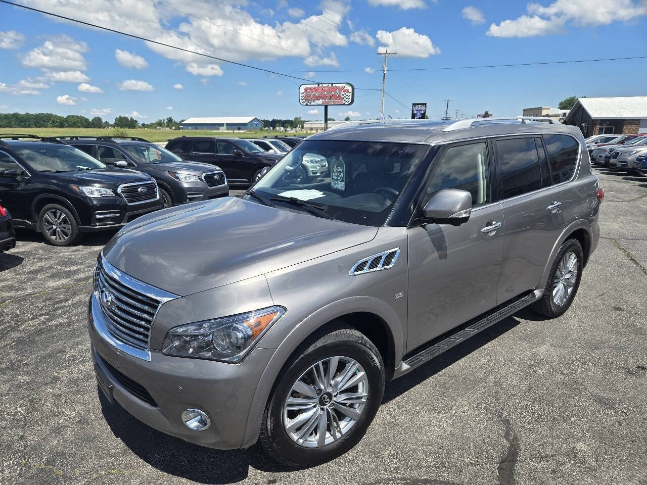 Used 2014 INFINITI QX80 4WD w/ Theater Package image 4