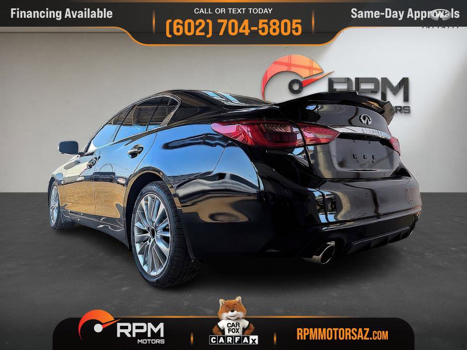 Used 2021 INFINITI Q50 Luxe image 25