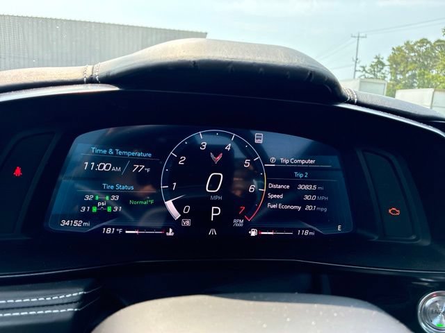 Used 2023 Chevrolet Corvette Stingray Premium Conv w/ Z51 Performance Package RWD image 30