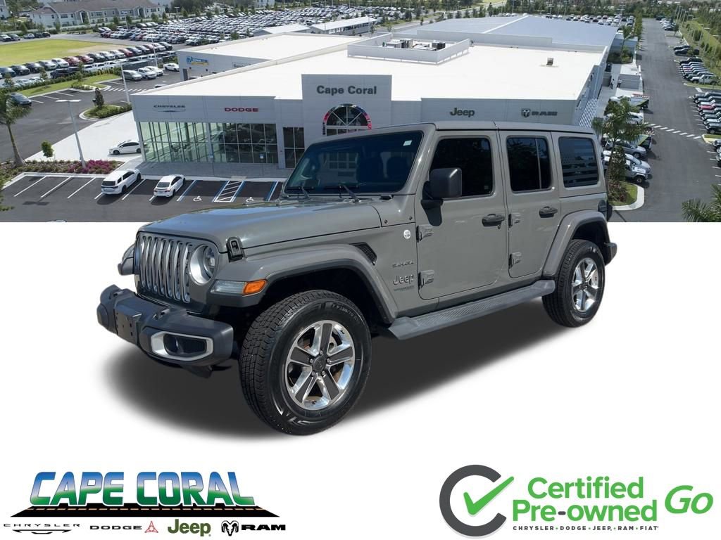 Certified 2020 Jeep Wrangler Unlimited Sahara