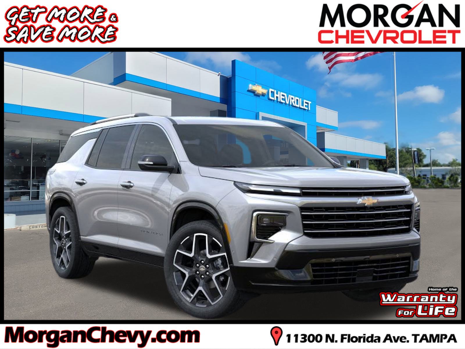 New 2026 Chevrolet Traverse High Country w/ LPO, Floor Liner Package